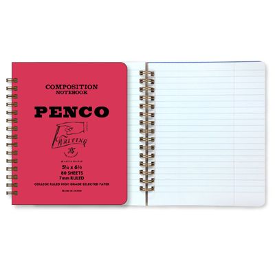 【誠品獨家】2017 日本 HIGHTIDE Penco Coil 橫線筆記本/ 水性罫線/ M