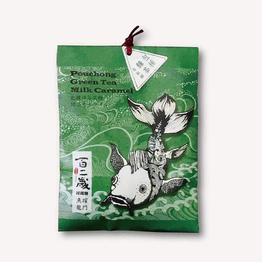 百二歲好緣糖/ 包種綠茶乳糖/ 15入