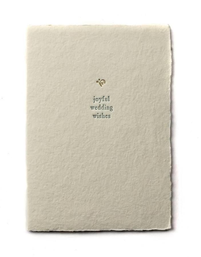 美國OBLATION精緻結婚賀卡/ Joyful Wedding Wishes