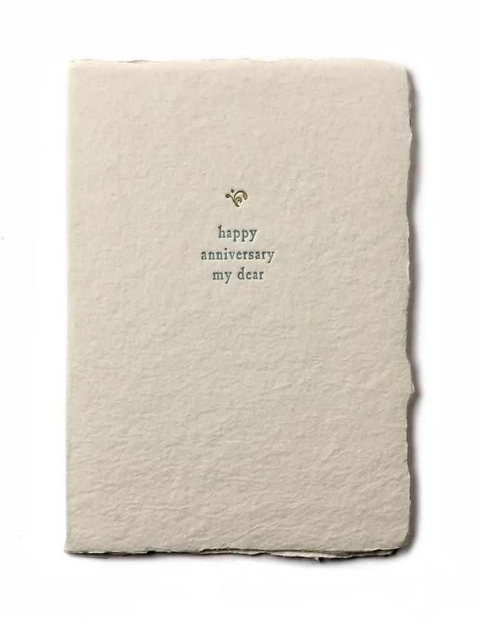 美國OBLATION精緻週年紀念卡/ Happy Anniversary My Dear