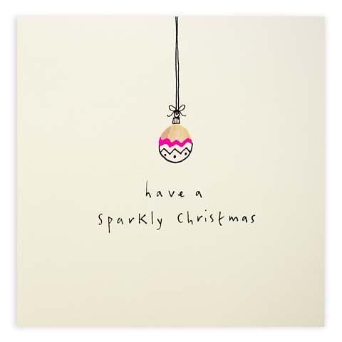 英國 Pencil Shavings 聖誕卡/ Bauble