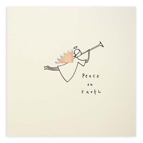 英國 Pencil Shavings 聖誕卡/ Angel