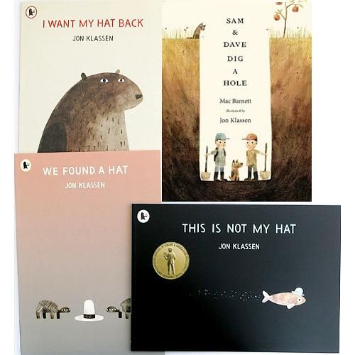 Jon Klassen Picture Book Collection (4冊合售)