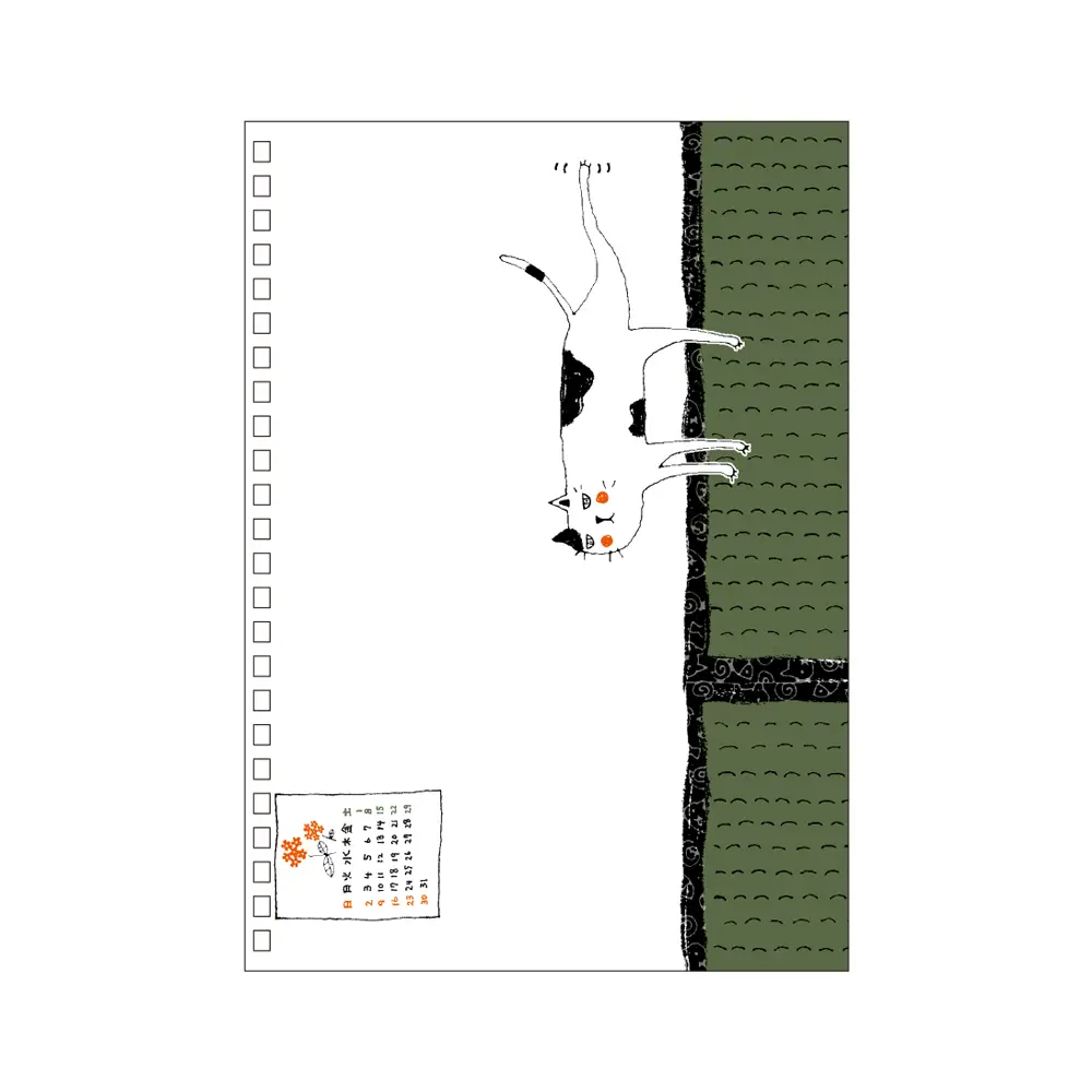 LIHIT LAB. A5筆記本DIY封面/ 斑點貓