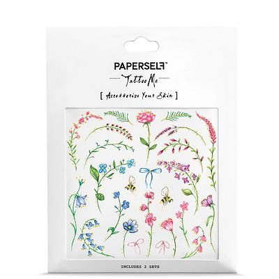 PAPERSELF刺青貼紙/ 花藝師Mini Bouquet/ 2入