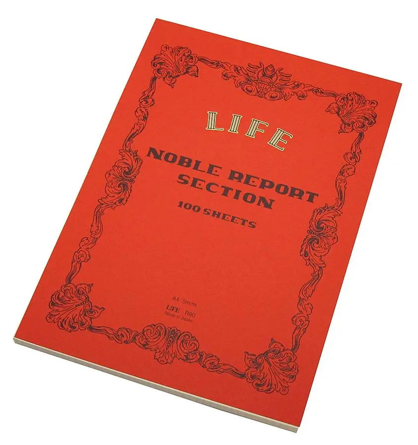 日本LiFE R Noble 筆記本/ A4/ 方眼