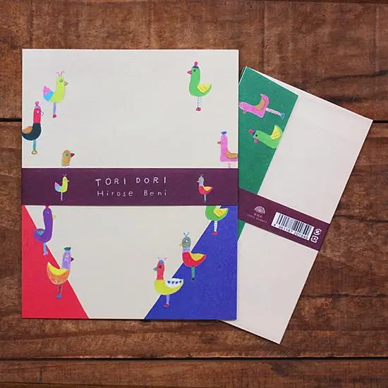 cozyca products Letter Set/ Hirose Beni/ Tori Dori