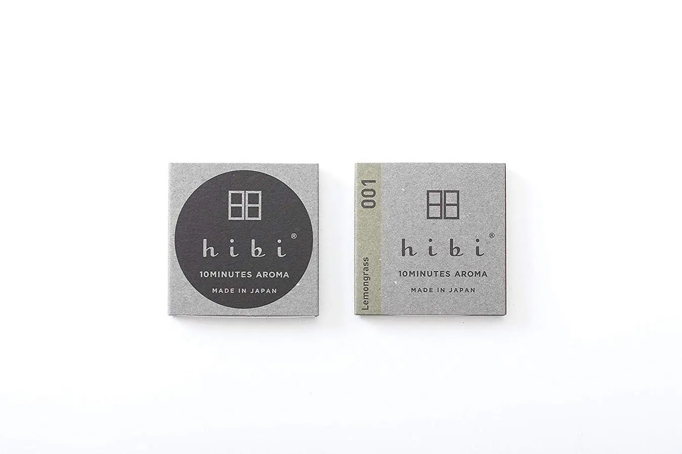 hibi薰香火柴/ 8入/ 001檸檬草