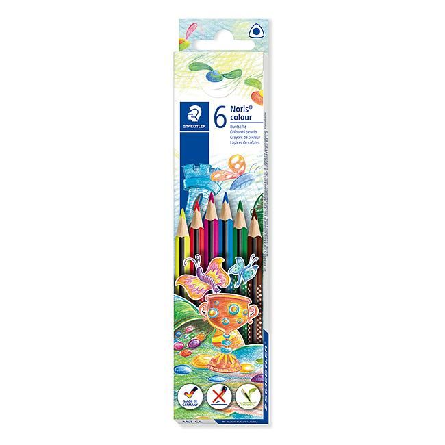 STAEDTLER Noris Wopex三角色鉛筆6色組