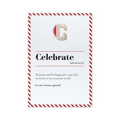 PAPERSELF琺瑯徽章卡/ C/ Celebrate
