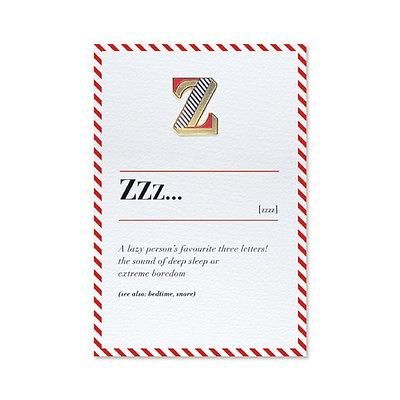 PAPERSELF琺瑯徽章卡/ Z/ Zzz…