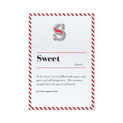 PAPERSELF琺瑯徽章卡/ S / Sweet