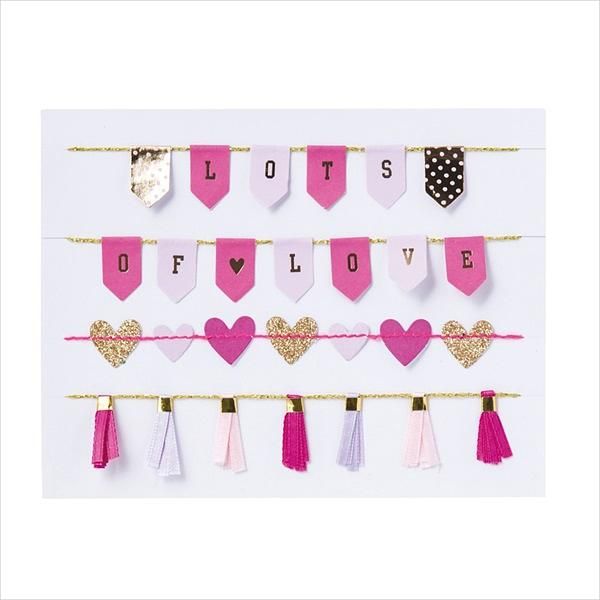 日本 MARK'S Decora掛飾/ Lots of Love/ 4入