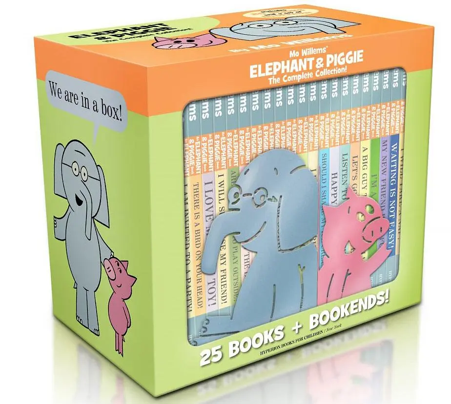 Elephant & Piggie: The Complete Collection (附金屬書檔/25冊合售)