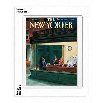 法國 Image Republic 畫報/ 紐約客雜誌封面復刻系列/ 城市酒館/ 30CM X 40CM