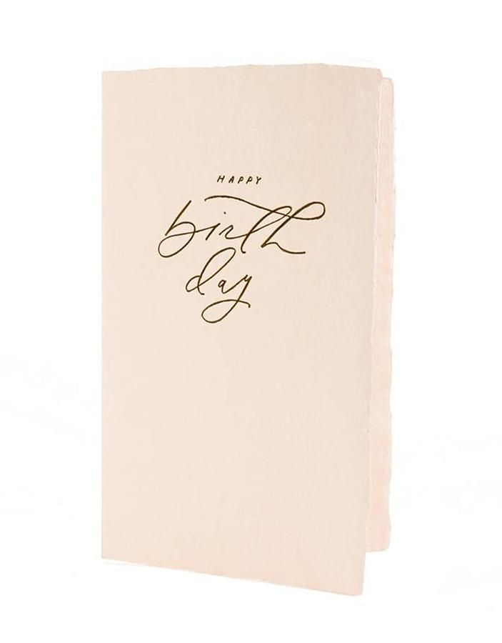 美國OBLATION生日卡/ Calligraphy Note