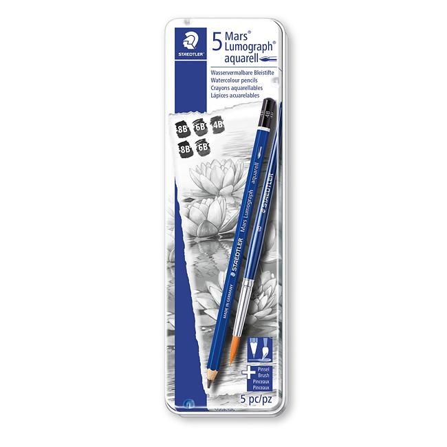 STAEDTLER 100頂級水性藍桿鉛筆/ 6入