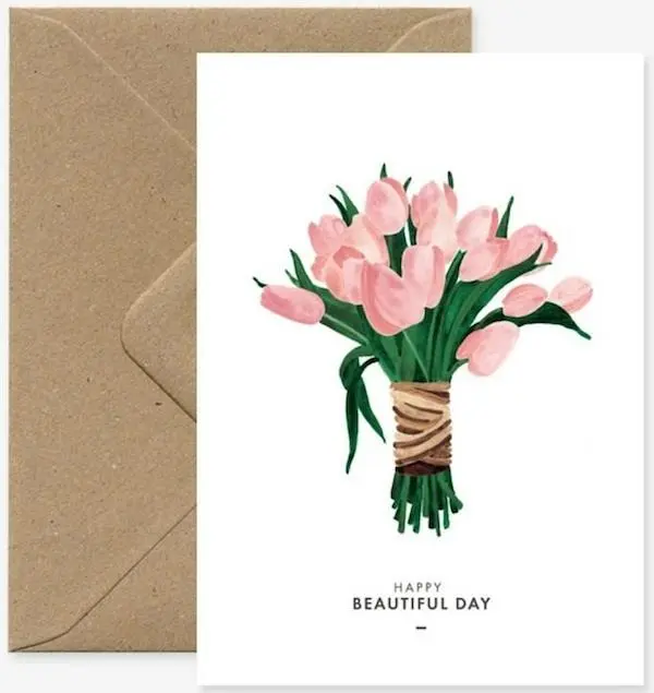 ALL THE WAYS to say感謝卡/ Happy Beautiful Day
