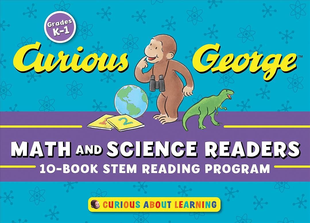Curious George Math and Science Readers: 10-Book STEM Reading Program (10冊合售)