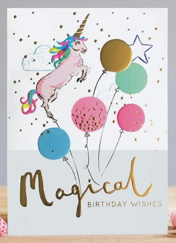 LOUISE TILER生日卡/ Magical Birthday 生日獨角獸