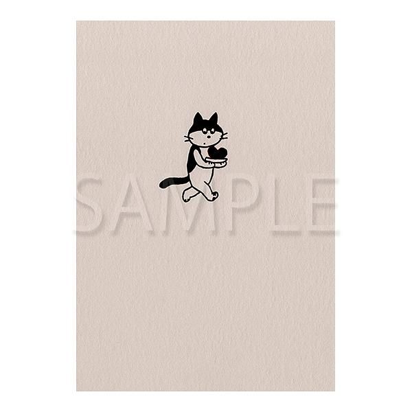 【誠品獨家】日本7 days cards 明信片/ 貓 與 愛心