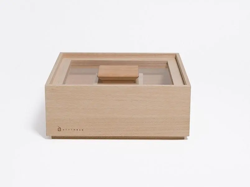 日本福岡近百年老舖▶Kirihaco增田 桐木米箱