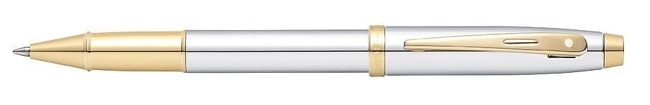 SHEAFFER 100系列亮鉻金夾鋼珠筆