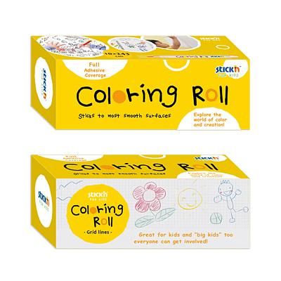N次貼Coloring Roll小著色畫軸/ 格線