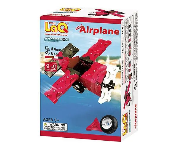 LaQ Q版螺旋槳飛機/ 44pcs+6pcs