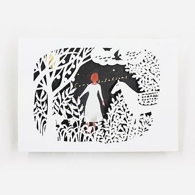 日本 cozyca products 萬用卡/ 西淑/ Mori No Hanashi