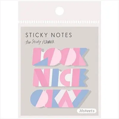 日本 IROHA Study Planner 便利貼/ Nice