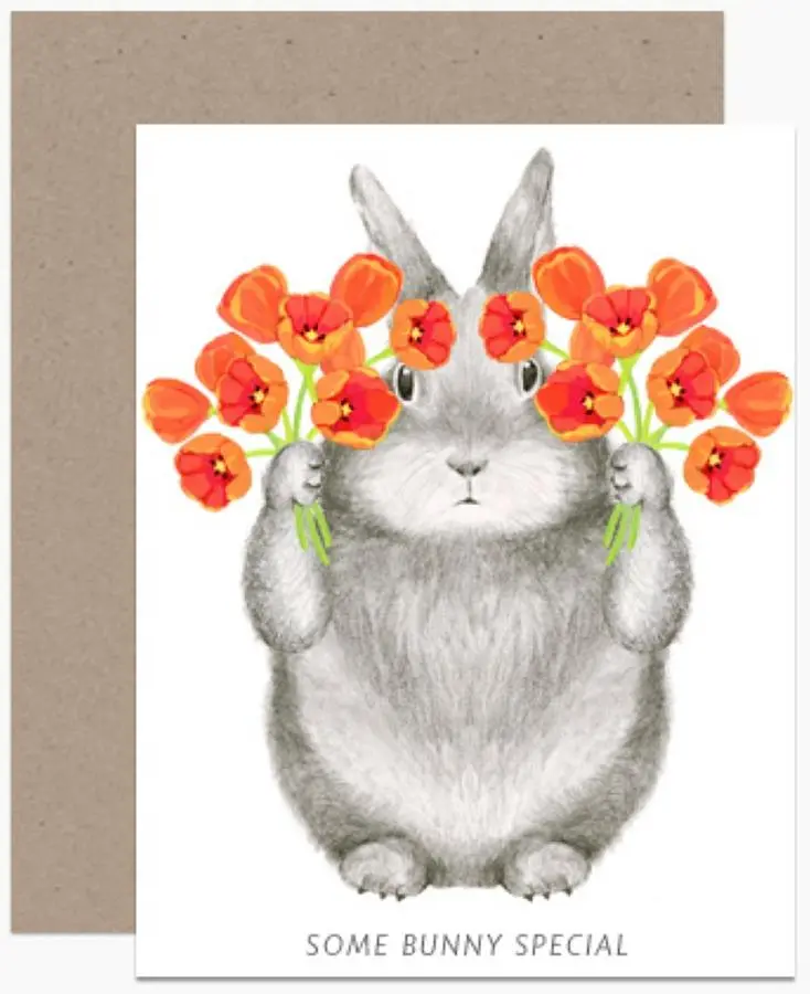 DEAR HANCOCK萬用卡/ Some Bunny Special鬱金香兔