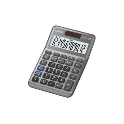 CASIO商用計算機/ 12位元/ 灰/ MS-120FM