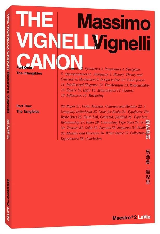 設計準則: Massimo Vignelli