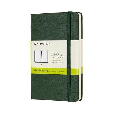 MOLESKINE經典硬殼筆記本/ 口袋/ 空白/ 綠