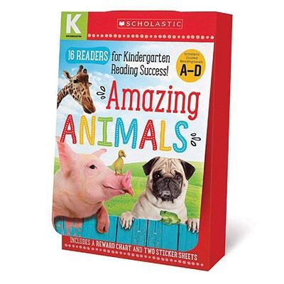 Scholastic Leveled Readers: Kindergarten Reader Box Set: Amazing Animals (+Audio on StoryPlus/16冊合售)