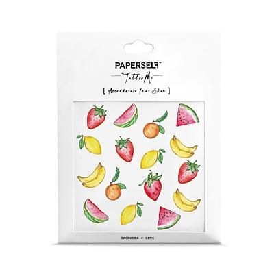 PAPERSELF刺青貼紙/ 水果樂園Fruits/ 2入