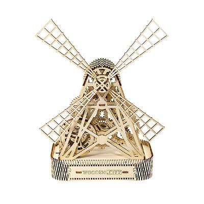 WOODENCITY動力模型/ 荷蘭風車