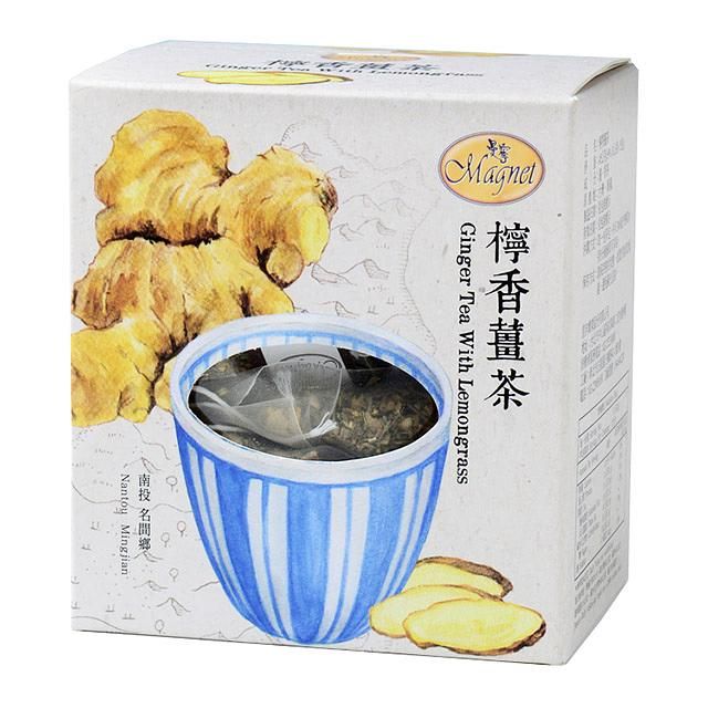 檸香薑茶/ 15入茶包/ 盒裝
