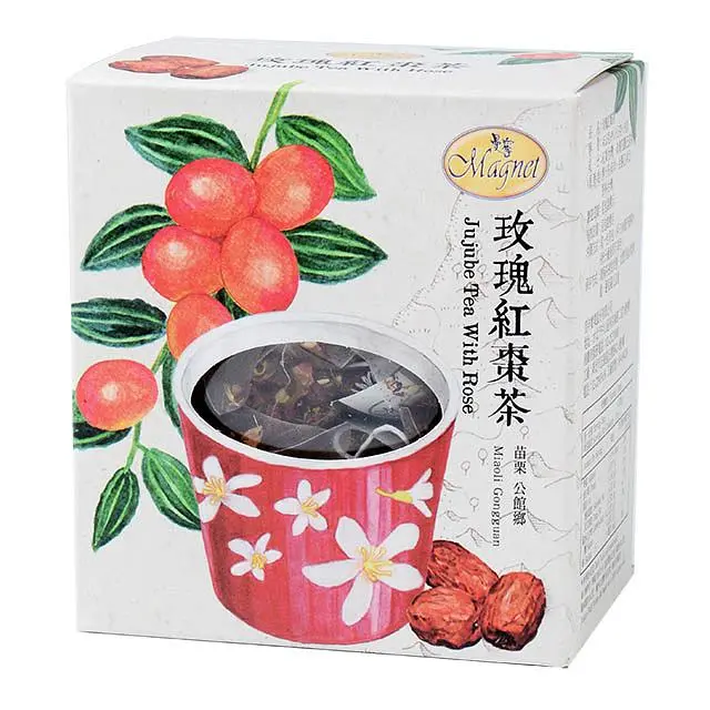 曼寧玫瑰紅棗茶/ 15入茶包/ 盒裝