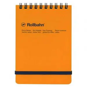 DELFONICS Rollbahn Pocket Notebook/ Vertical/ M/ Yellow