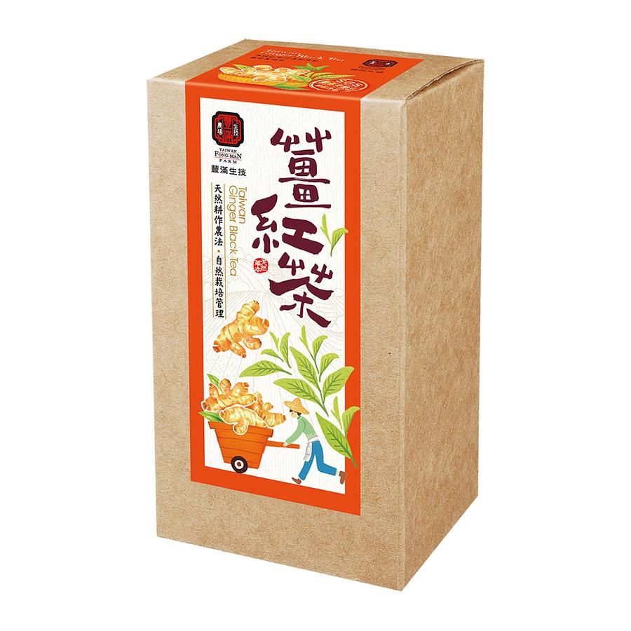 豐滿生技薑紅茶/ 10入