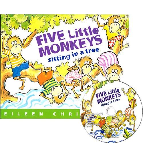Five Little Monkeys Sitting in a Tree (+CD)