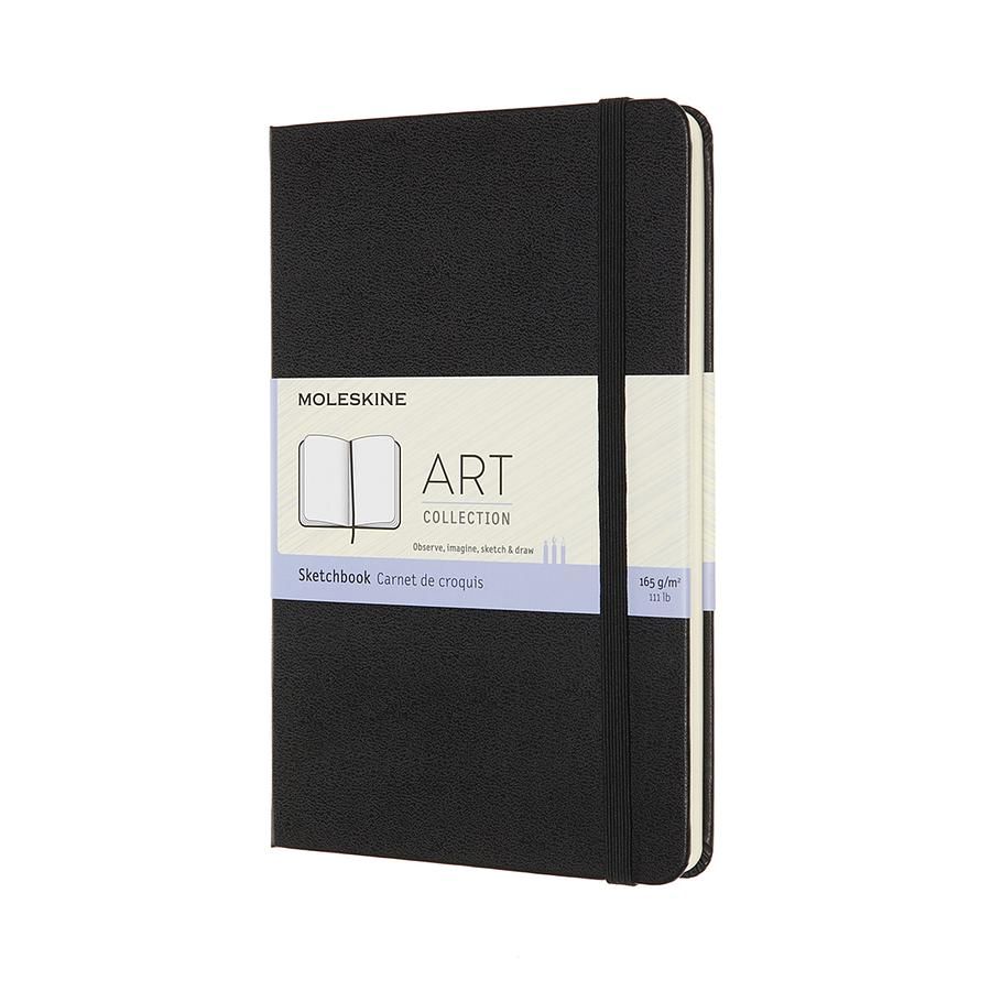 MOLESKINE藝術系列素描本/ M型/ 黑