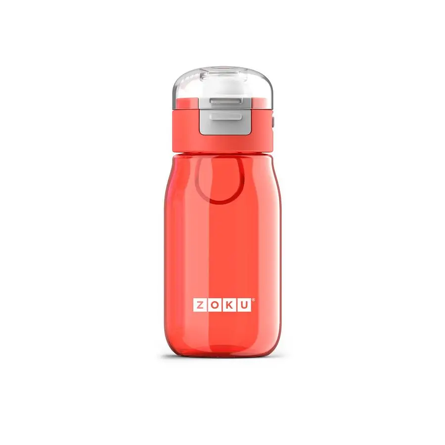 ZOKU兒童彈蓋式冷水壼/ 475ml/ 紅色