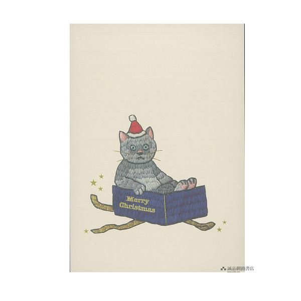 【誠品獨家】日本7 days cards 聖誕明信片/ 貓