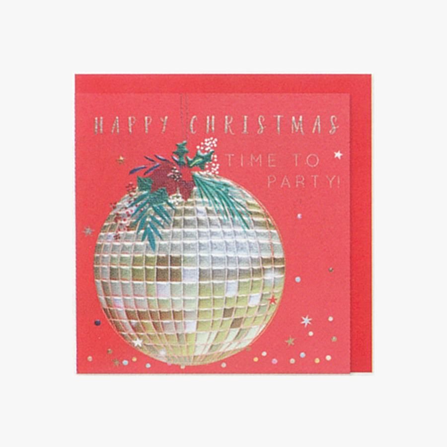 英國belly button聖誕卡/ Happy Chrismas Time To Party