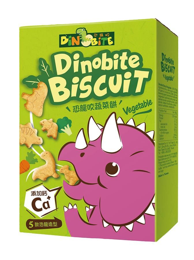 DiNOBiTE恐龍咬蔬菜餅