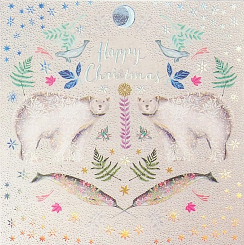 英國ART FILE聖誕卡/ Happy Christmas/ Bears