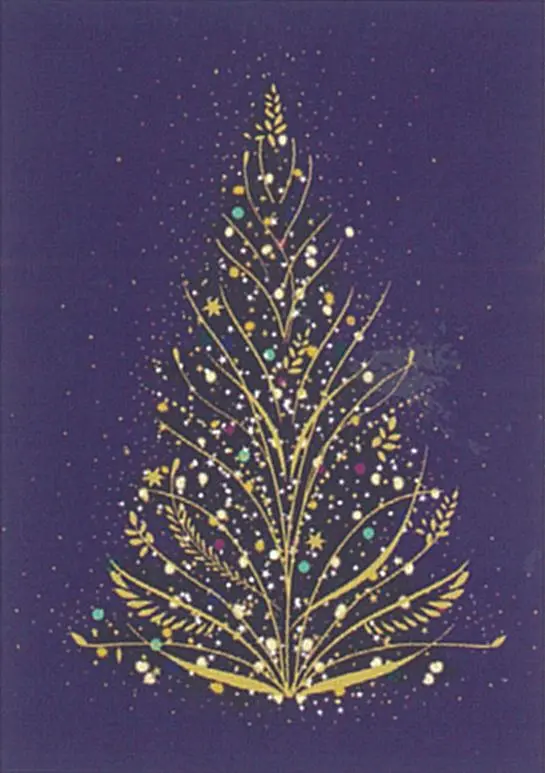 英國ART FILE聖誕卡/ Christmas Tree